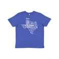 thumbnail image 1 of Inktastic Texas Word Salad- State Outline Youth T-Shirt, 1 of 5