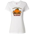 thumbnail image 1 of Inktastic Thankful Grateful and Blessed Pumpkins and Sunflower Women's T-Shirt, 1 of 5