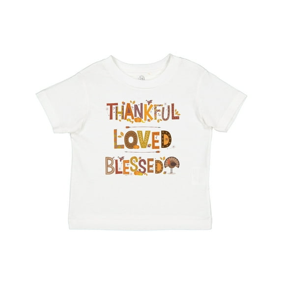 Inktastic Thankful Loved Blessed Boys or Girls Baby T-Shirt