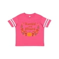thumbnail image 1 of Inktastic Thankful and Blessed Pumpkin and Fall Leaves Boys or Girls Toddler T-Shirt, 1 of 5