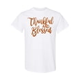 thumbnail image 1 of Inktastic Thankful and Blessed T-Shirt, 1 of 5