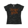 thumbnail image 1 of Inktastic Thankful and Blessed Women's T-Shirt, 1 of 5