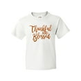 thumbnail image 1 of Inktastic Thankful and Blessed Youth T-Shirt, 1 of 5