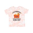 thumbnail image 1 of Inktastic Thanksgiving Big Sis Announcement Girls Toddler T-Shirt, 1 of 5