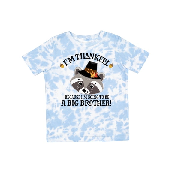 Inktastic Thanksgiving Brother Announcement Thankful Boys Toddler T-Shirt