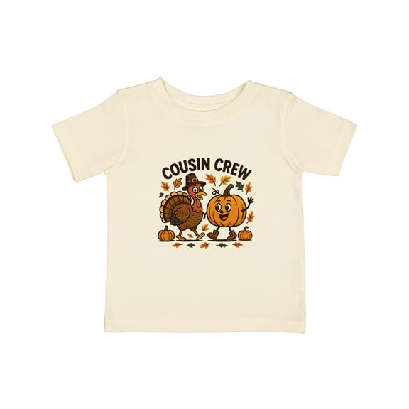 Inktastic Thanksgiving Cousin Crew Boys or Girls Baby T-Shirt