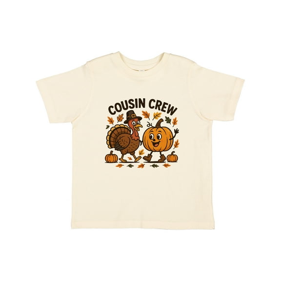 Inktastic Thanksgiving Cousin Crew Boys or Girls Toddler T-Shirt
