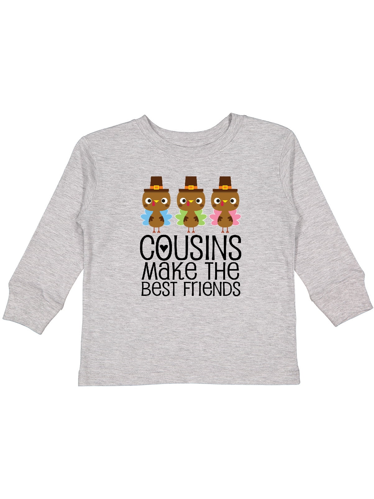 Inktastic Thanksgiving Cousins Make the Best Friends Gift Toddler Boy