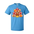 thumbnail image 1 of Inktastic Thanksgiving Cute Football Turkey T-Shirt, 1 of 5