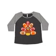 thumbnail image 1 of Inktastic Thanksgiving Cute Football Turkey Women's Plus Size T-Shirt, 1 of 5
