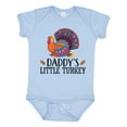 thumbnail image 1 of Inktastic Thanksgiving Daddy Little Turkey Boys or Girls Baby Bodysuit, 1 of 5