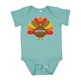 thumbnail image 1 of Inktastic Thanksgiving Day Turkey Football Fan Boys or Girls Baby Bodysuit, 1 of 5