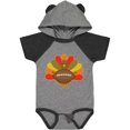 thumbnail image 1 of Inktastic Thanksgiving Day Turkey Football Fan Boys or Girls Baby Bodysuit, 1 of 5