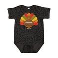 thumbnail image 1 of Inktastic Thanksgiving Day Turkey Football Fan Boys or Girls Baby Bodysuit, 1 of 5