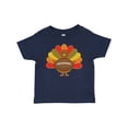 thumbnail image 1 of Inktastic Thanksgiving Day Turkey Football Fan Boys or Girls Baby T-Shirt, 1 of 5