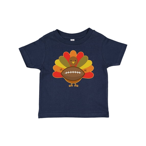 Inktastic Thanksgiving Day Turkey Football Fan Boys or Girls Baby T-Shirt