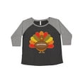 thumbnail image 1 of Inktastic Thanksgiving Day Turkey Football Fan Women's Plus Size T-Shirt, 1 of 5