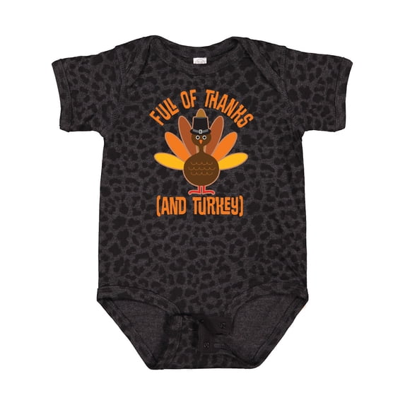 Inktastic Thanksgiving Dinner Holiday Turkey Boys or Girls Baby Bodysuit