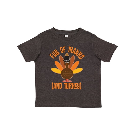 Inktastic Thanksgiving Dinner Holiday Turkey Boys or Girls Toddler T-Shirt