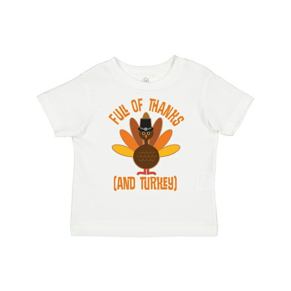 Inktastic Thanksgiving Dinner Holiday Turkey Boys or Girls Toddler T-Shirt