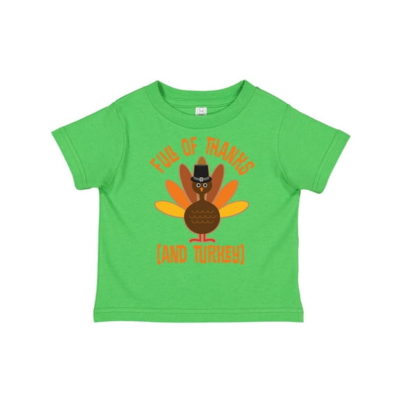 Inktastic Thanksgiving Dinner Holiday Turkey Boys or Girls Toddler T-Shirt