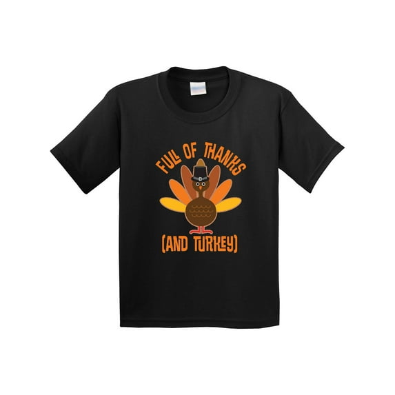Inktastic Thanksgiving Dinner Holiday Turkey Youth T-Shirt