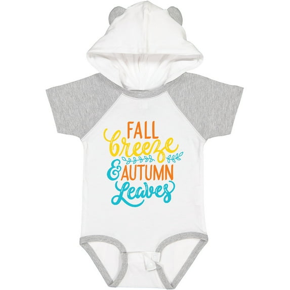 Inktastic Thanksgiving Fall Breeze and Autumn Leaves Boys or Girls Baby Bodysuit