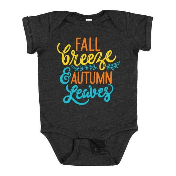 Inktastic Thanksgiving Fall Breeze and Autumn Leaves Boys or Girls Baby Bodysuit