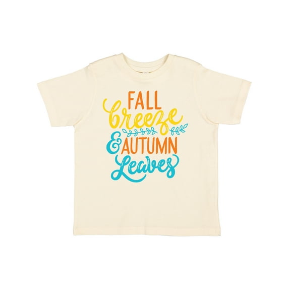Inktastic Thanksgiving Fall Breeze and Autumn Leaves Boys or Girls Toddler T-Shirt