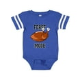 thumbnail image 1 of Inktastic Thanksgiving Feast Mode Turkey Football Boys or Girls Baby Bodysuit, 1 of 5