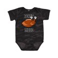 thumbnail image 1 of Inktastic Thanksgiving Feast Mode Turkey Football Boys or Girls Baby Bodysuit, 1 of 5