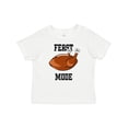 thumbnail image 1 of Inktastic Thanksgiving Feast Mode Turkey Football Boys or Girls Baby T-Shirt, 1 of 5