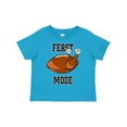 thumbnail image 1 of Inktastic Thanksgiving Feast Mode Turkey Football Boys or Girls Toddler T-Shirt, 1 of 5