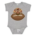 thumbnail image 1 of Inktastic Thanksgiving Football Turkey Boys Baby Bodysuit, 1 of 5