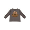 thumbnail image 1 of Inktastic Thanksgiving Football Turkey Boys Long Sleeve Toddler T-Shirt, 1 of 5