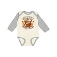 thumbnail image 1 of Inktastic Thanksgiving Football Turkey Day Boys or Girls Long Sleeve Baby Bodysuit, 1 of 5