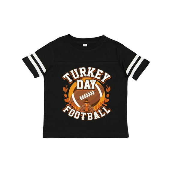 Inktastic Thanksgiving Football Turkey Day Boys or Girls Toddler T-Shirt