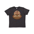 thumbnail image 1 of Inktastic Thanksgiving Football Turkey Youth T-Shirt, 1 of 5