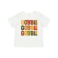 thumbnail image 1 of Inktastic Thanksgiving Funny Gobble Boys or Girls Baby T-Shirt, 1 of 5