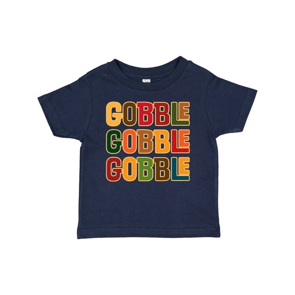 Inktastic Thanksgiving Funny Gobble Boys or Girls Baby T-Shirt