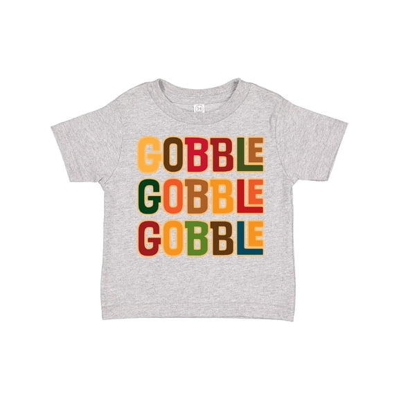 Inktastic Thanksgiving Funny Gobble Boys or Girls Toddler T-Shirt