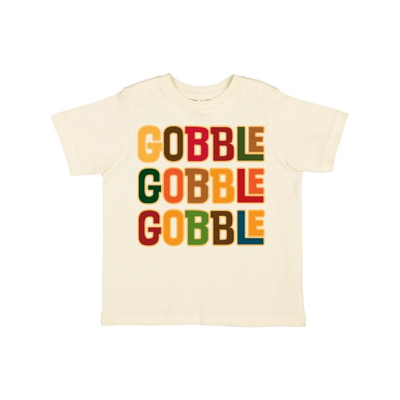 Inktastic Thanksgiving Funny Gobble Boys or Girls Toddler T-Shirt