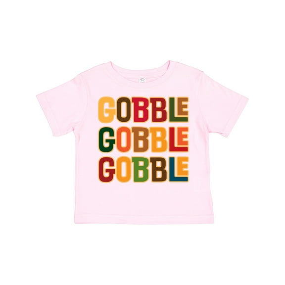Inktastic Thanksgiving Funny Gobble Boys or Girls Toddler T-Shirt