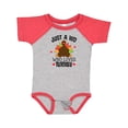 thumbnail image 1 of Inktastic Thanksgiving Funny Kids Turkey Boys or Girls Baby Bodysuit, 1 of 5