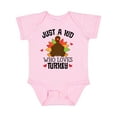 thumbnail image 1 of Inktastic Thanksgiving Funny Kids Turkey Boys or Girls Baby Bodysuit, 1 of 5
