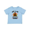 thumbnail image 1 of Inktastic Thanksgiving Funny Kids Turkey Boys or Girls Baby T-Shirt, 1 of 5