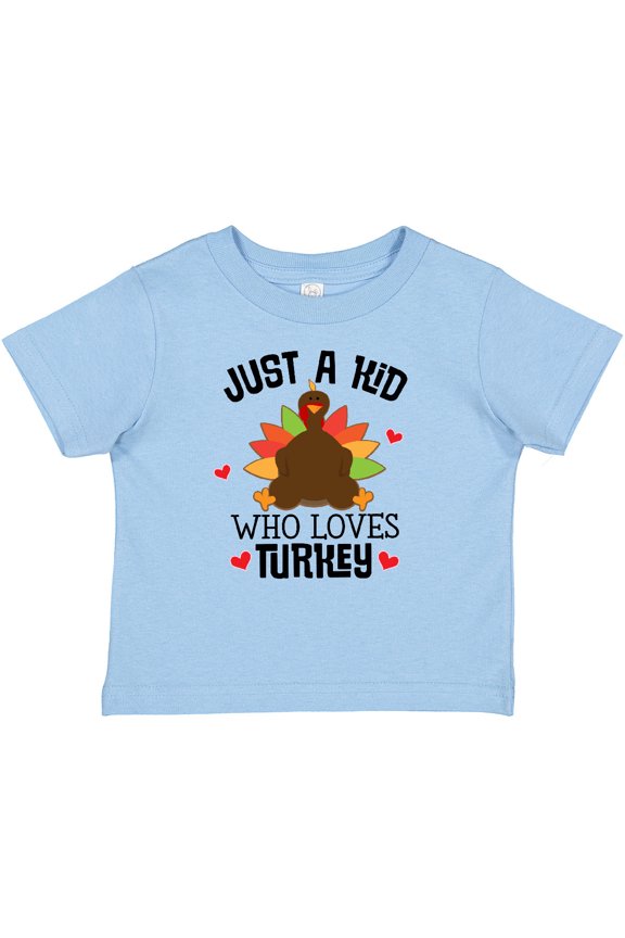 Thanksgiving Funny Kids Turkey Boys or Girls Baby T-Shirt