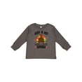 thumbnail image 1 of Inktastic Thanksgiving Funny Kids Turkey Boys or Girls Long Sleeve Toddler T-Shirt, 1 of 5