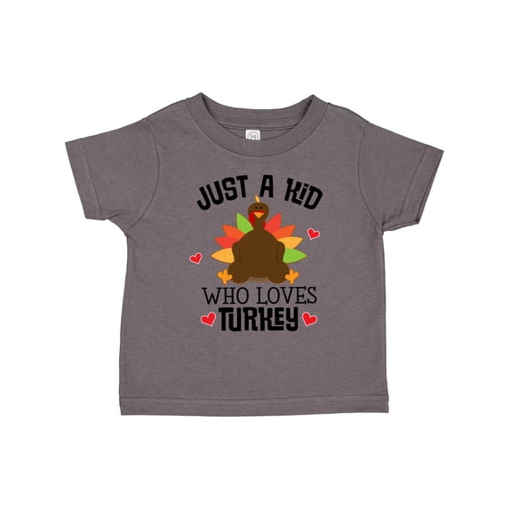 Inktastic Thanksgiving Funny Kids Turkey Boys or Girls Toddler T-Shirt
