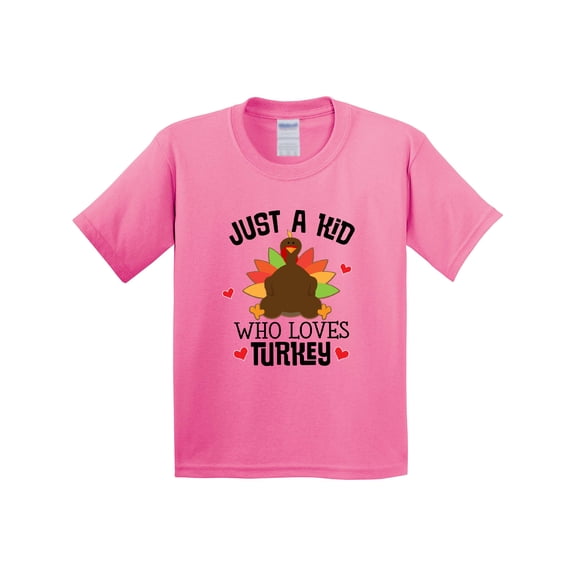 Inktastic Thanksgiving Funny Kids Turkey Youth T-Shirt